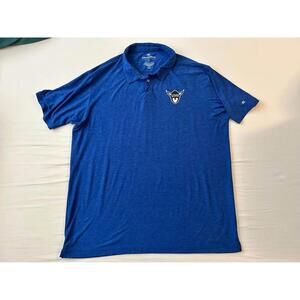 Luther College Blue Polo